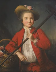 Antoine Duplaa, 9 éves portréja